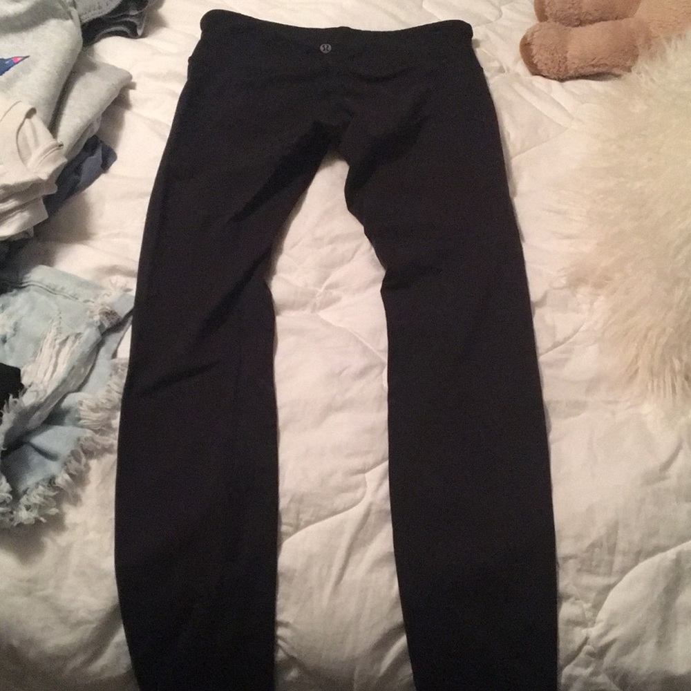 Lululemon wunder under size 6 black